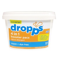 Отбеливатель для белья "Dropps" 4 в 1, 50шт