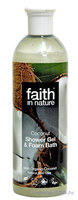 Гель пена для душа и ванны 400мл "faith in nature" с маслом Кокоса